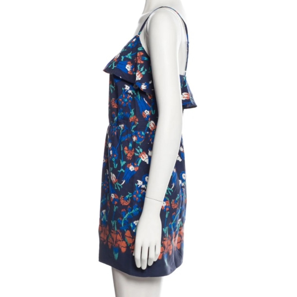 Tibi Blue Ruffled Sundress - Picture 3 of 16